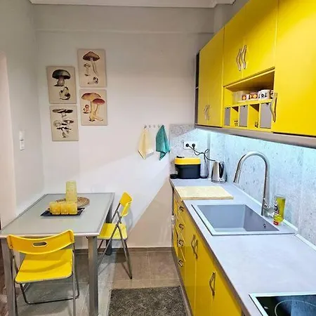 公寓 Yellow Kitchen Apartment, City Central Location 塞萨洛尼基